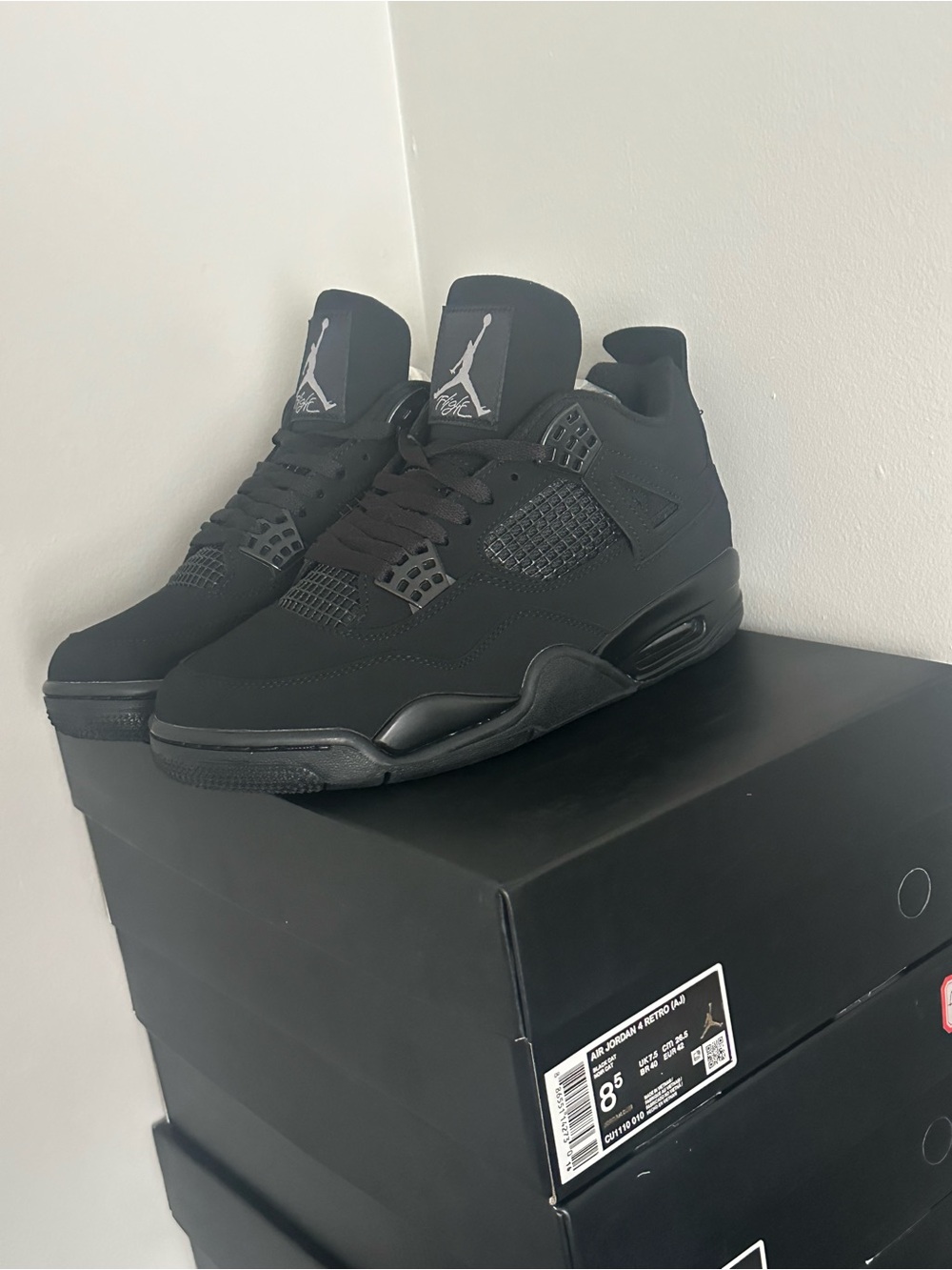 Jordan All-Black Retro Sneakers